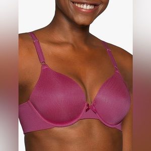 Vanity Fair Radiant Womens Back Smoothing Underwire Bra Size 42C